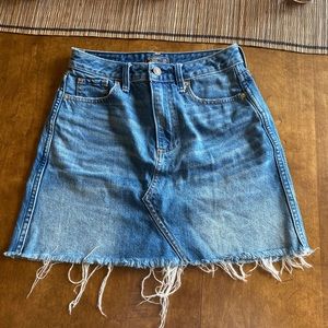 Abercrombie Jean Skirt
